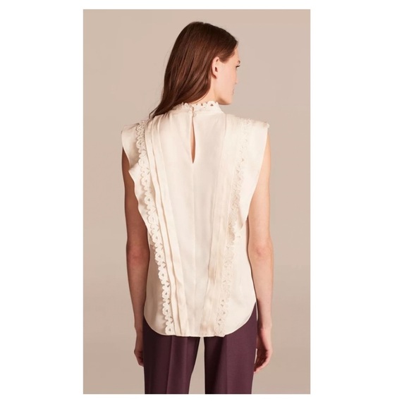 Rebecca Taylor Embroidered Blouse. - Picture 3 of 7